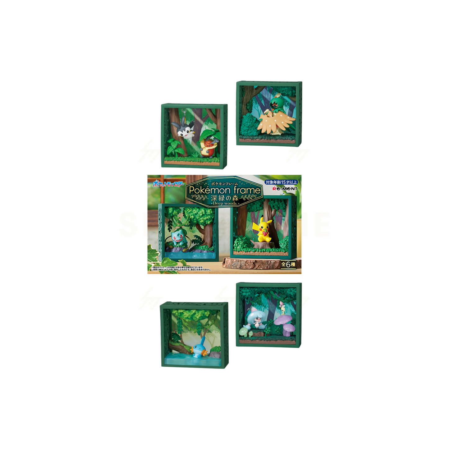 Pokemon Frame Deep Woods