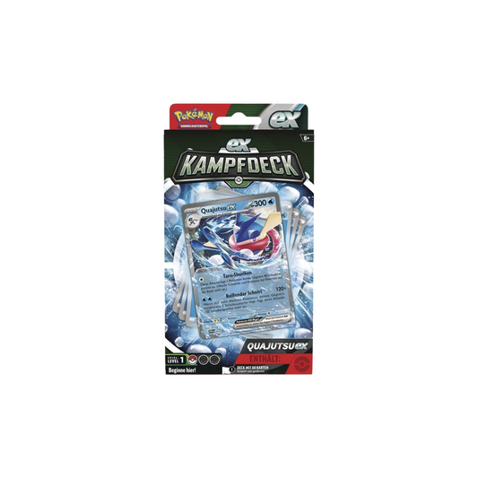 Pokemon Quajutsu ex Kampfdeck (DE)