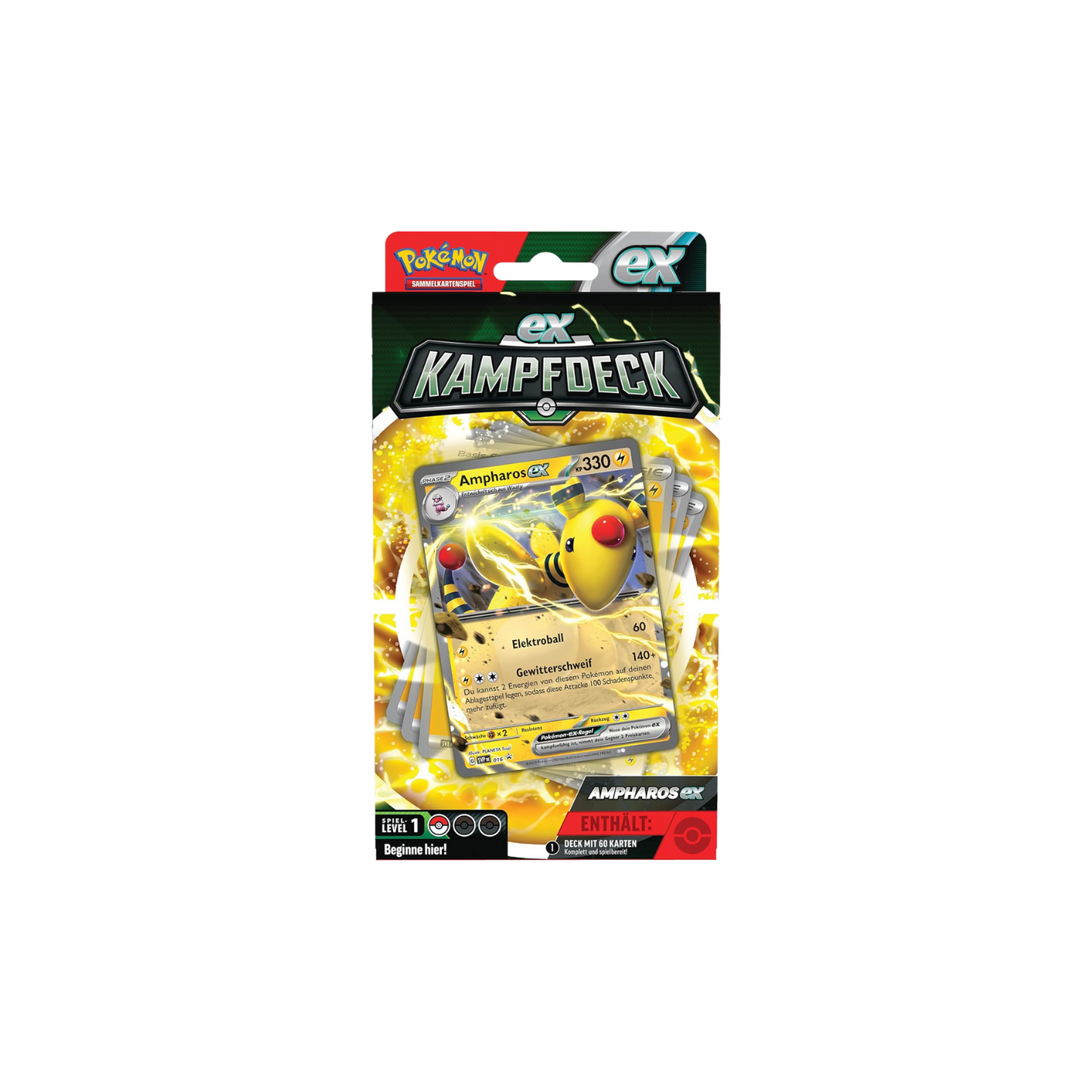 Pokemon Ampharos ex Kampfdeck