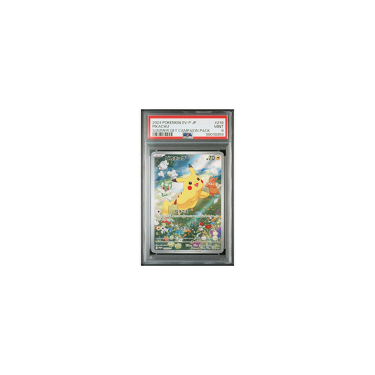 Pokemon Pikachu Summer Get Campaign Pack Promo 2024 PSA 9 (JP)