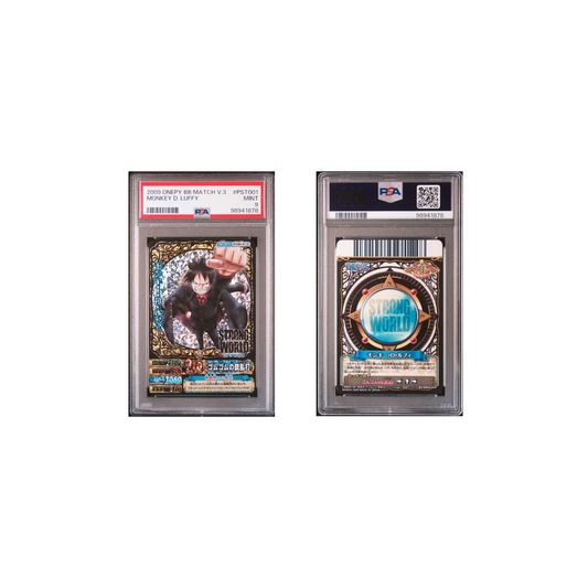 One Piece Monkey D. Luffy Berry Berry Match Vol.3 2009 PSA 9 (JP)