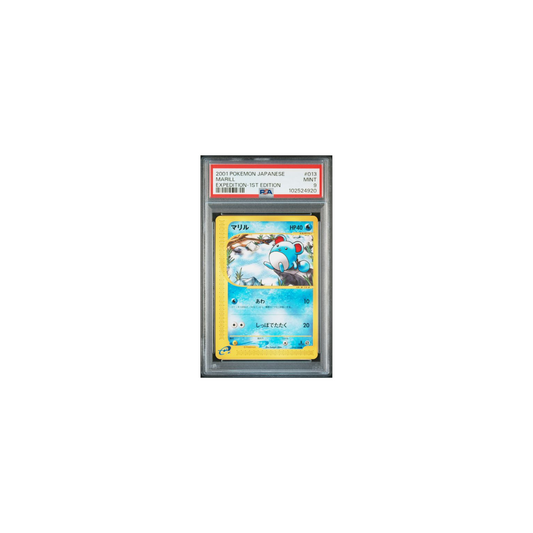 Pokemon Marill Expedition 1ST EDT 2001 PSA 9 (JP)